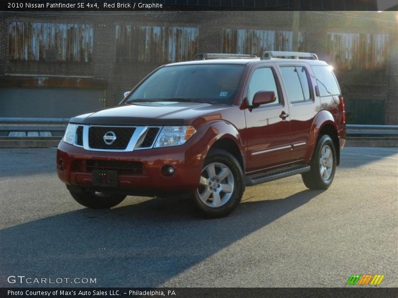 Red Brick / Graphite 2010 Nissan Pathfinder SE 4x4