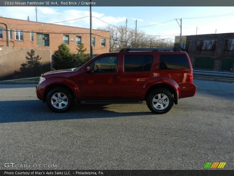 Red Brick / Graphite 2010 Nissan Pathfinder SE 4x4