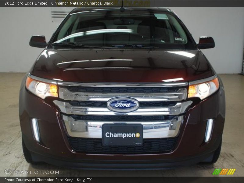 Cinnamon Metallic / Charcoal Black 2012 Ford Edge Limited