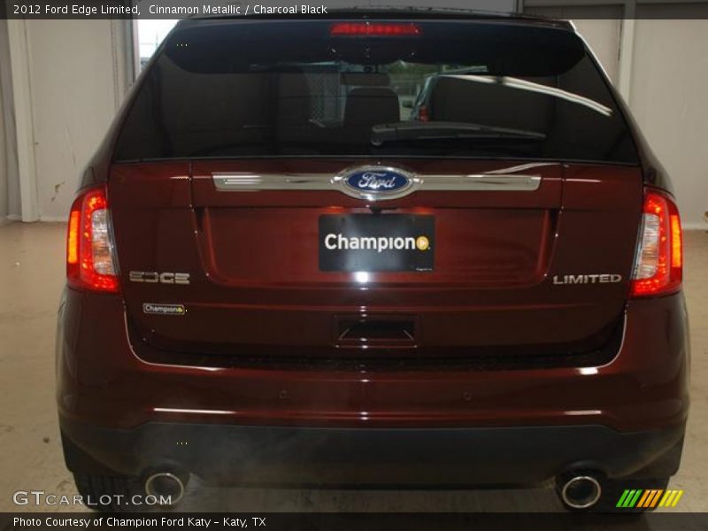 Cinnamon Metallic / Charcoal Black 2012 Ford Edge Limited