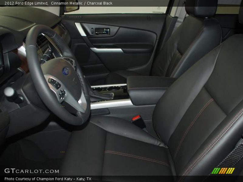 Cinnamon Metallic / Charcoal Black 2012 Ford Edge Limited