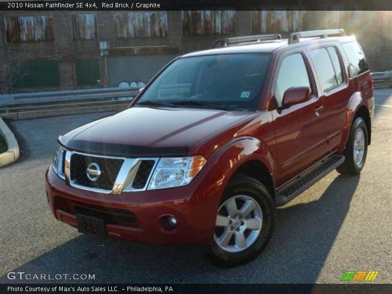 Red Brick / Graphite 2010 Nissan Pathfinder SE 4x4