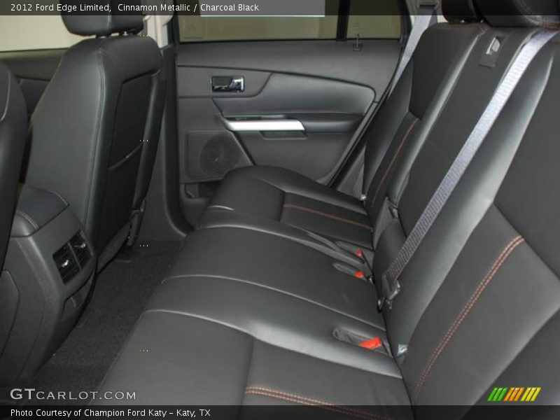 Cinnamon Metallic / Charcoal Black 2012 Ford Edge Limited