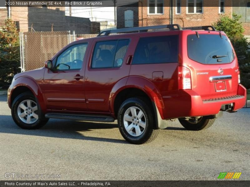 Red Brick / Graphite 2010 Nissan Pathfinder SE 4x4