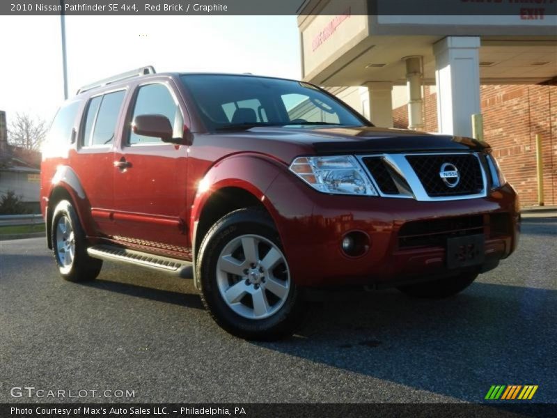 Red Brick / Graphite 2010 Nissan Pathfinder SE 4x4