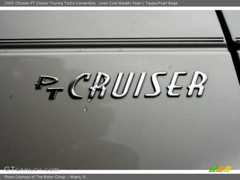 Linen Gold Metallic Pearl / Taupe/Pearl Beige 2005 Chrysler PT Cruiser Touring Turbo Convertible