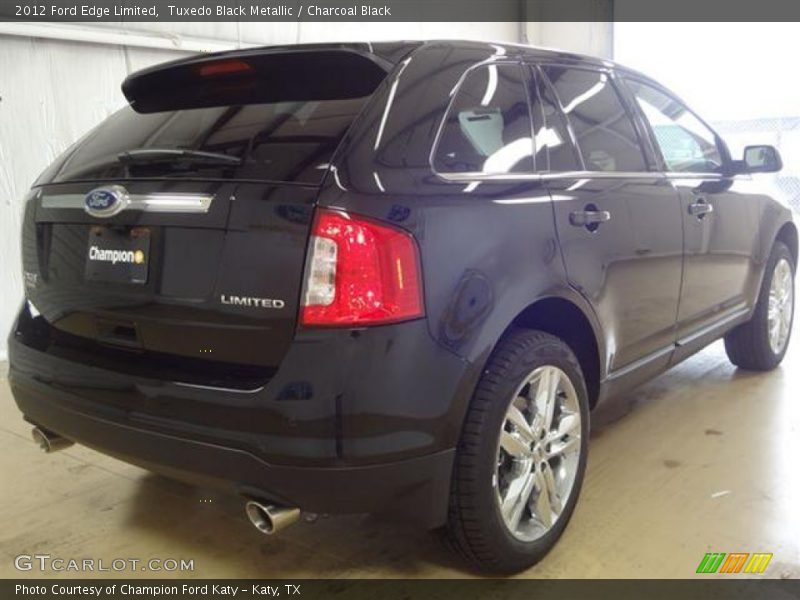 Tuxedo Black Metallic / Charcoal Black 2012 Ford Edge Limited