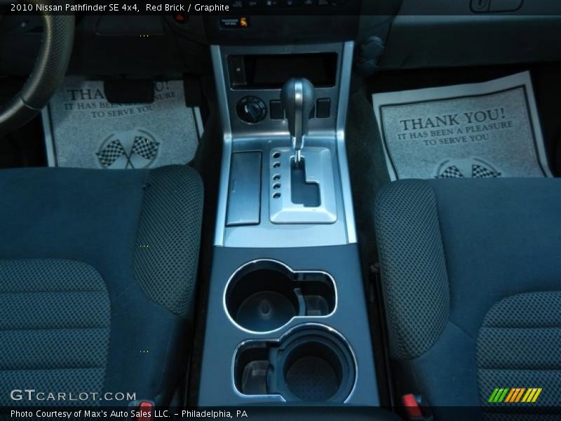 Red Brick / Graphite 2010 Nissan Pathfinder SE 4x4