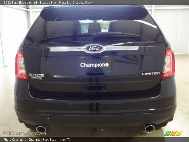 Tuxedo Black Metallic / Charcoal Black 2012 Ford Edge Limited