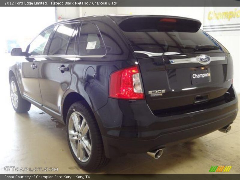 Tuxedo Black Metallic / Charcoal Black 2012 Ford Edge Limited