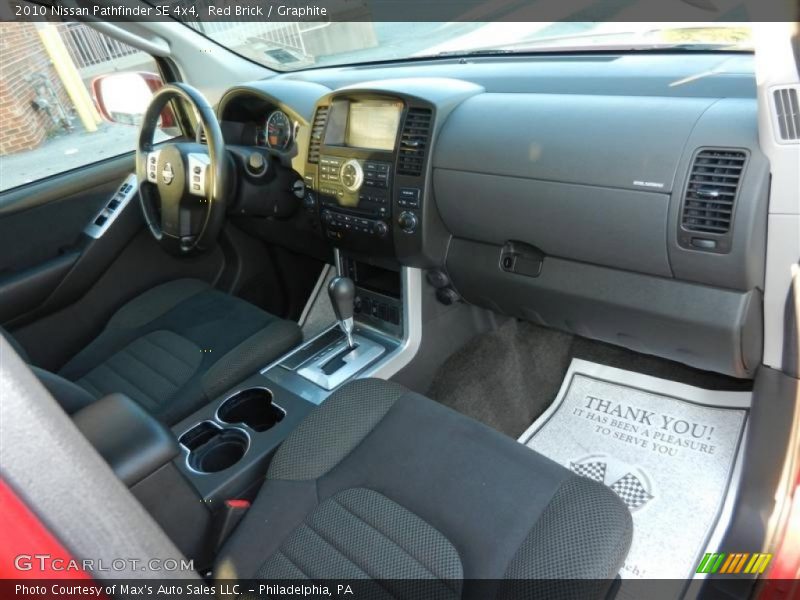 Red Brick / Graphite 2010 Nissan Pathfinder SE 4x4