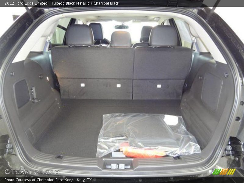 Tuxedo Black Metallic / Charcoal Black 2012 Ford Edge Limited