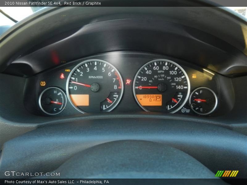 Red Brick / Graphite 2010 Nissan Pathfinder SE 4x4