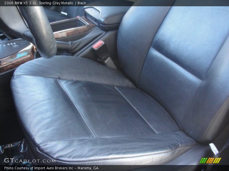Sterling Grey Metallic / Black 2006 BMW X5 3.0i