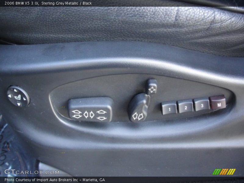 Sterling Grey Metallic / Black 2006 BMW X5 3.0i