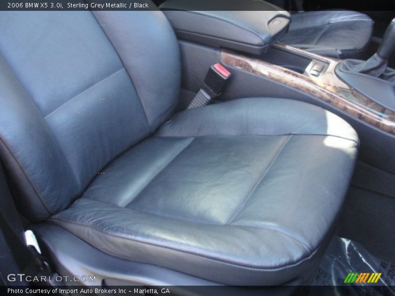 Sterling Grey Metallic / Black 2006 BMW X5 3.0i