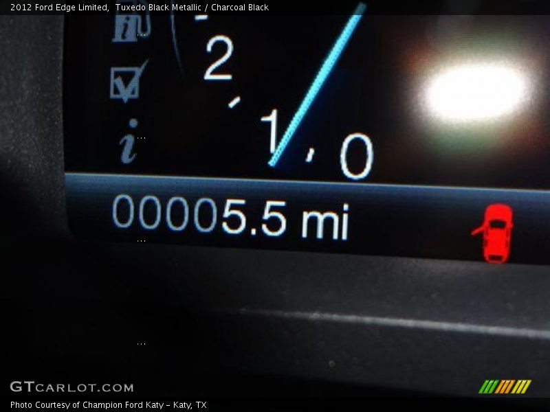 Tuxedo Black Metallic / Charcoal Black 2012 Ford Edge Limited