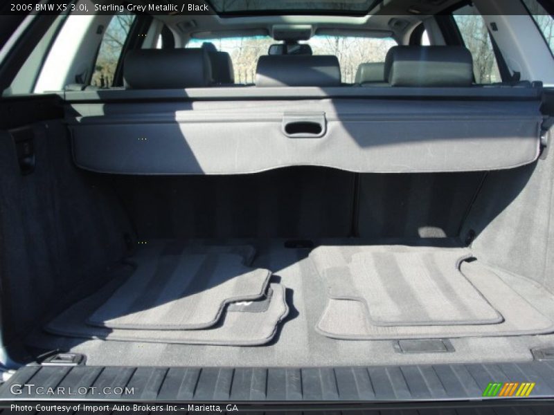 Sterling Grey Metallic / Black 2006 BMW X5 3.0i