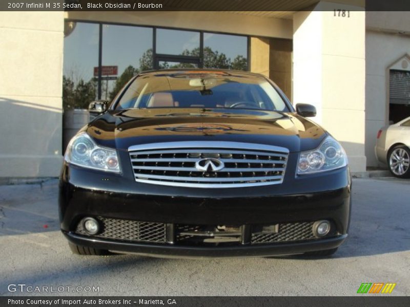 Black Obsidian / Bourbon 2007 Infiniti M 35 Sedan