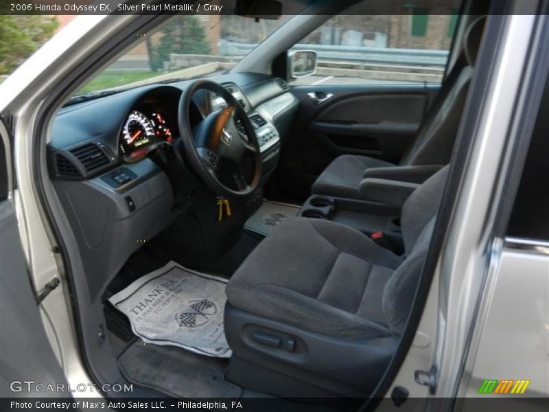 Silver Pearl Metallic / Gray 2006 Honda Odyssey EX