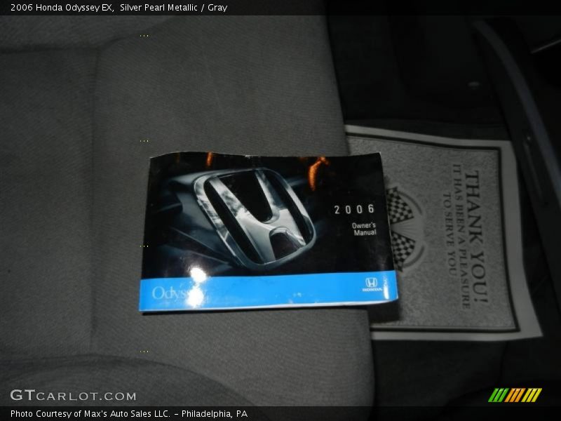 Silver Pearl Metallic / Gray 2006 Honda Odyssey EX