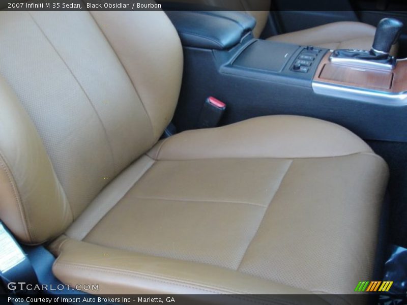 Black Obsidian / Bourbon 2007 Infiniti M 35 Sedan