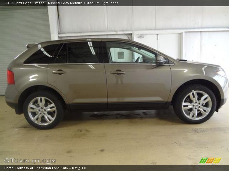 Mineral Grey Metallic / Medium Light Stone 2012 Ford Edge Limited