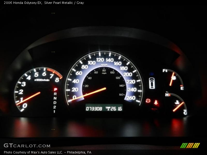 Silver Pearl Metallic / Gray 2006 Honda Odyssey EX