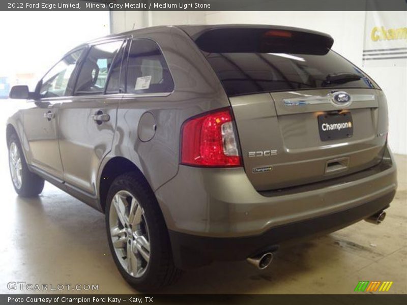 Mineral Grey Metallic / Medium Light Stone 2012 Ford Edge Limited