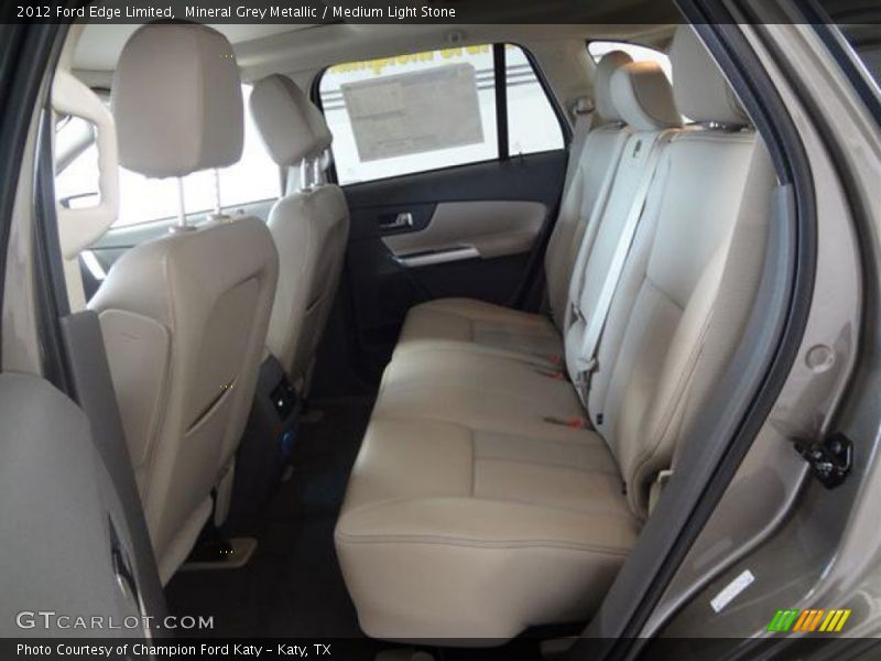 Mineral Grey Metallic / Medium Light Stone 2012 Ford Edge Limited