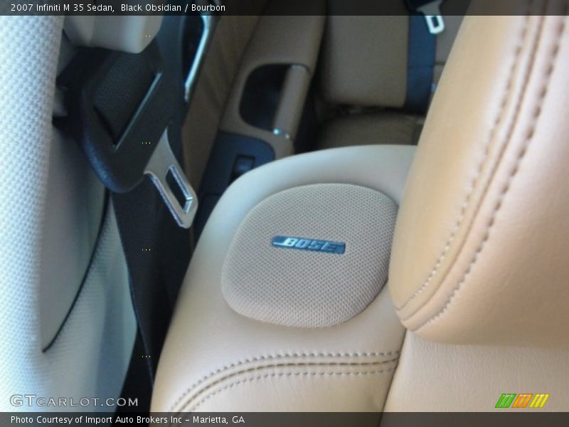 Black Obsidian / Bourbon 2007 Infiniti M 35 Sedan
