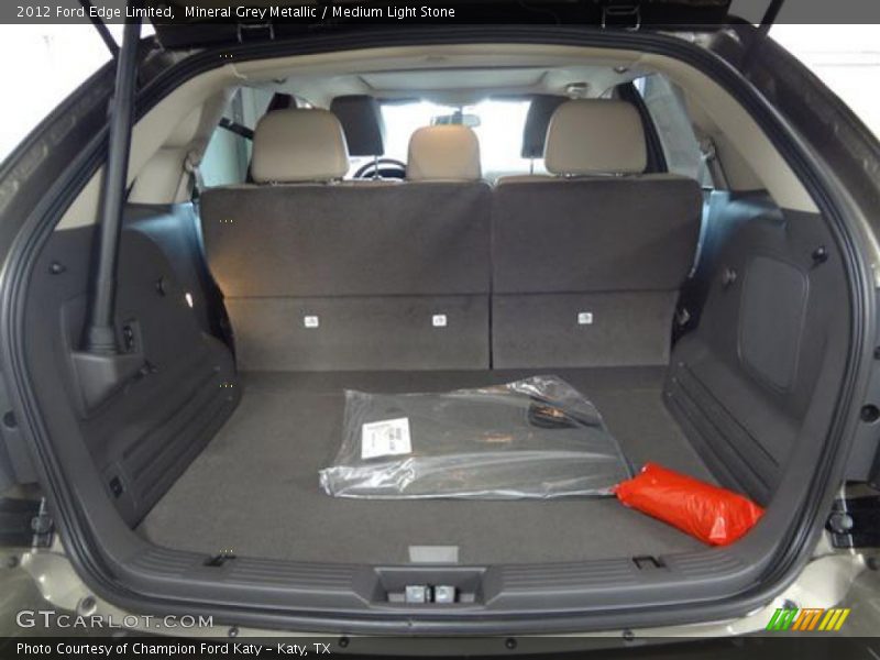 Mineral Grey Metallic / Medium Light Stone 2012 Ford Edge Limited