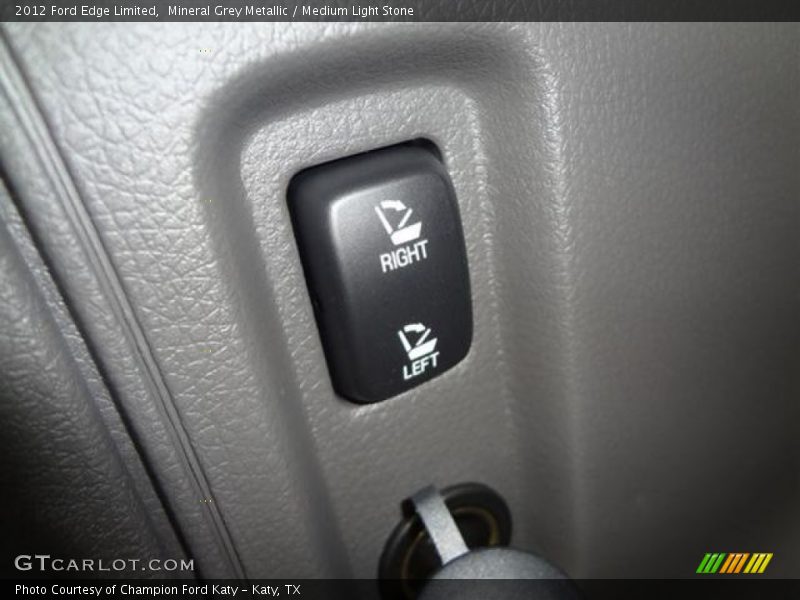 Mineral Grey Metallic / Medium Light Stone 2012 Ford Edge Limited