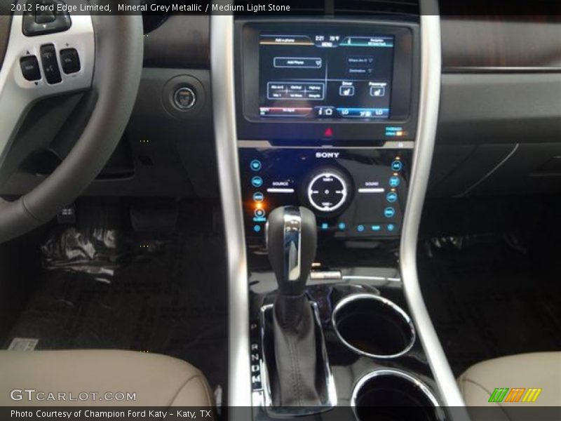 Mineral Grey Metallic / Medium Light Stone 2012 Ford Edge Limited