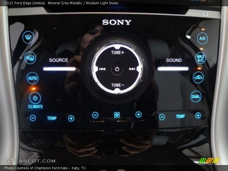 Mineral Grey Metallic / Medium Light Stone 2012 Ford Edge Limited