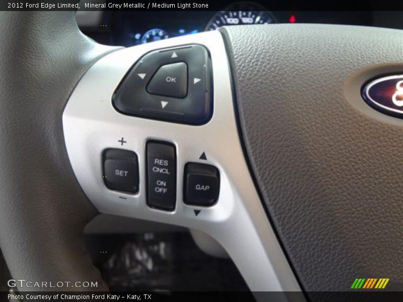 Mineral Grey Metallic / Medium Light Stone 2012 Ford Edge Limited