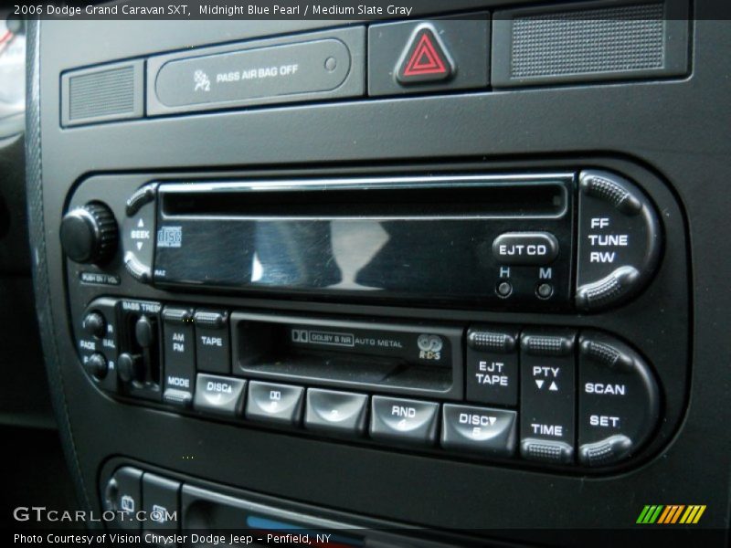 Midnight Blue Pearl / Medium Slate Gray 2006 Dodge Grand Caravan SXT