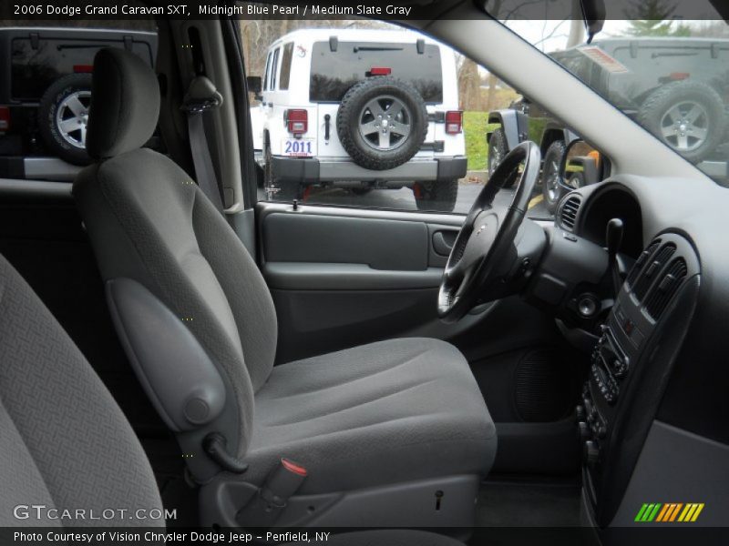 Midnight Blue Pearl / Medium Slate Gray 2006 Dodge Grand Caravan SXT