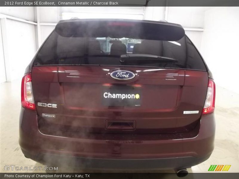 Cinnamon Metallic / Charcoal Black 2012 Ford Edge SE EcoBoost