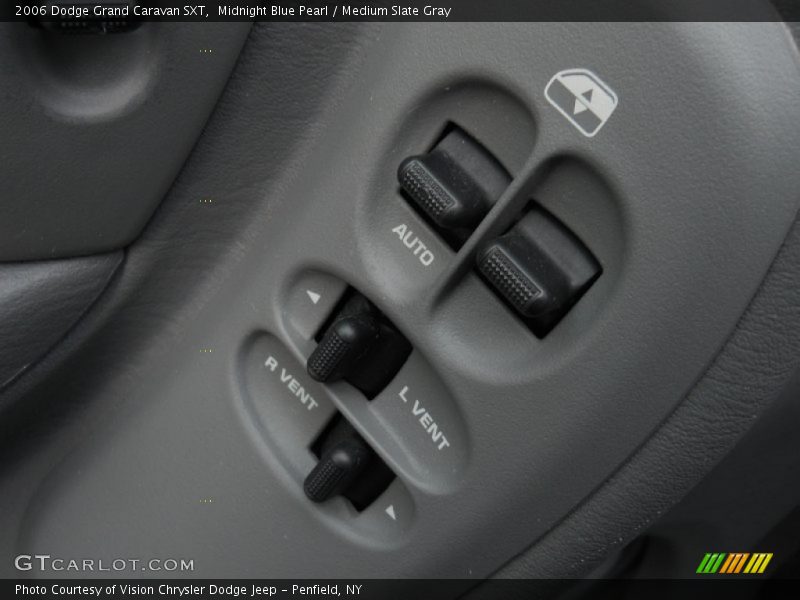 Midnight Blue Pearl / Medium Slate Gray 2006 Dodge Grand Caravan SXT