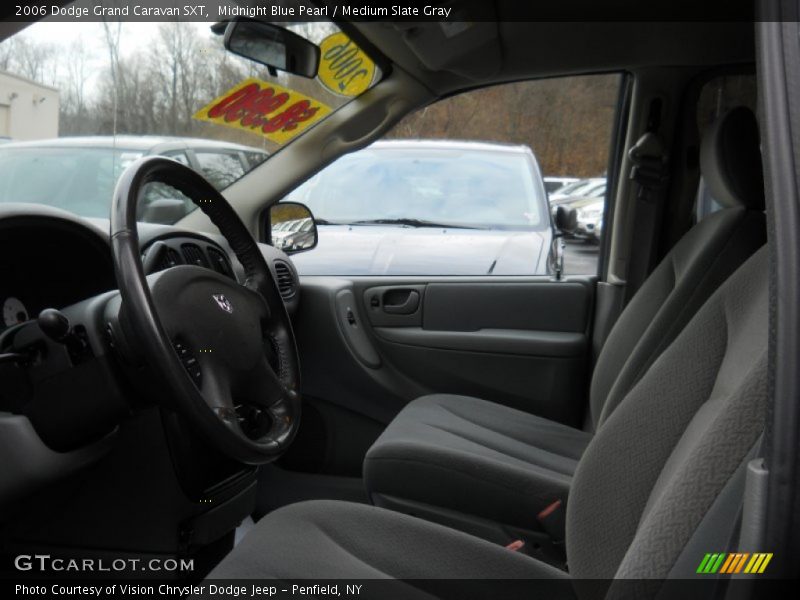 Midnight Blue Pearl / Medium Slate Gray 2006 Dodge Grand Caravan SXT