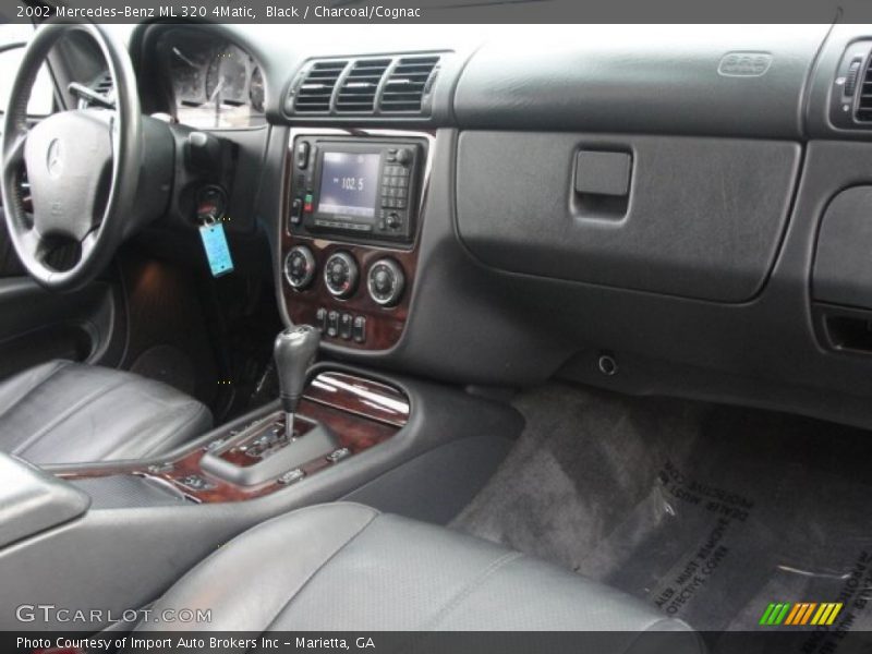 Black / Charcoal/Cognac 2002 Mercedes-Benz ML 320 4Matic
