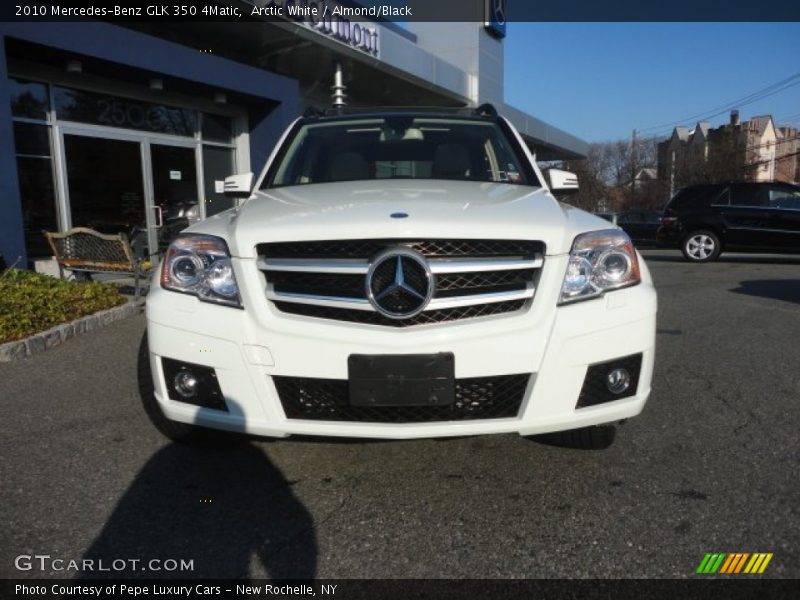 Arctic White / Almond/Black 2010 Mercedes-Benz GLK 350 4Matic