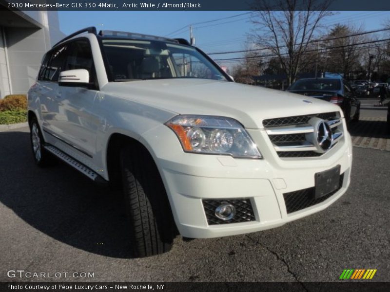 Arctic White / Almond/Black 2010 Mercedes-Benz GLK 350 4Matic