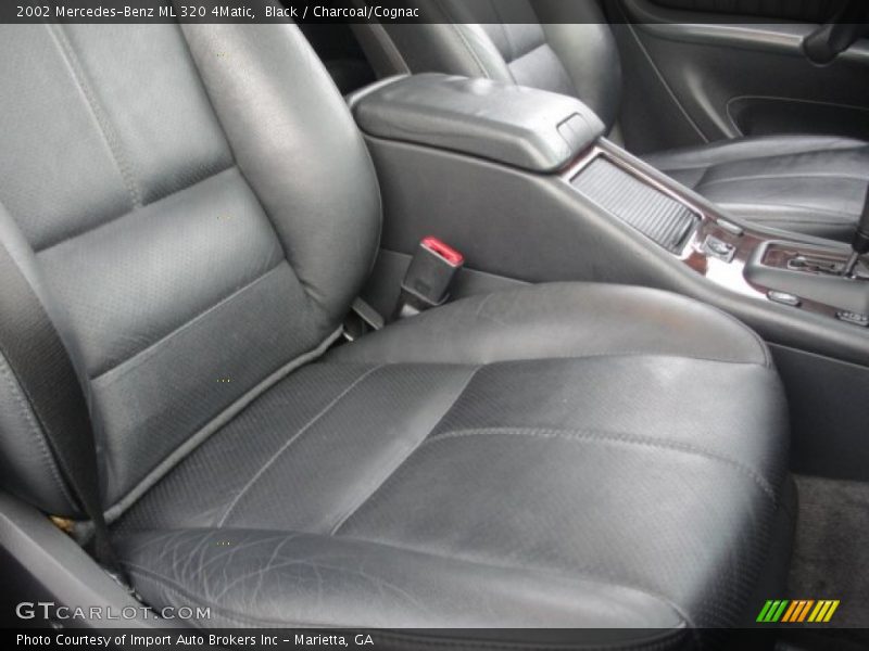 Black / Charcoal/Cognac 2002 Mercedes-Benz ML 320 4Matic