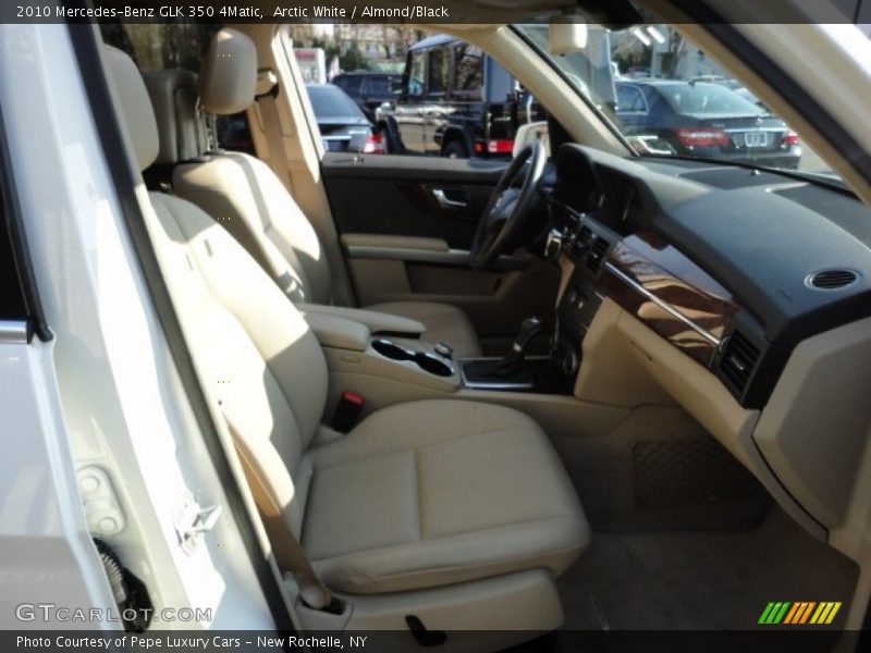 Arctic White / Almond/Black 2010 Mercedes-Benz GLK 350 4Matic