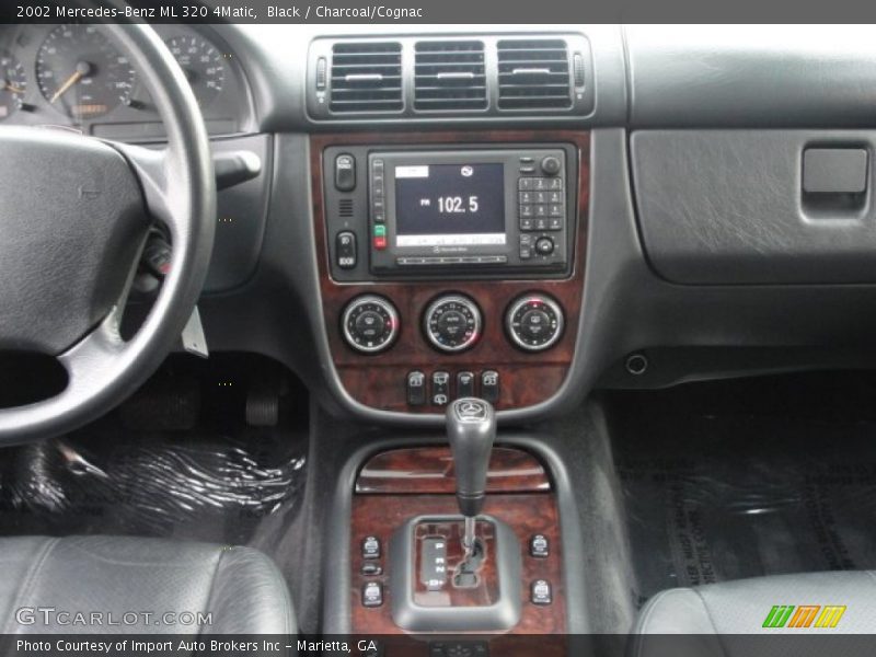 Black / Charcoal/Cognac 2002 Mercedes-Benz ML 320 4Matic