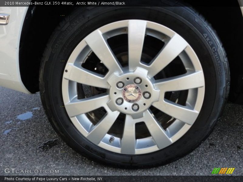 Arctic White / Almond/Black 2010 Mercedes-Benz GLK 350 4Matic