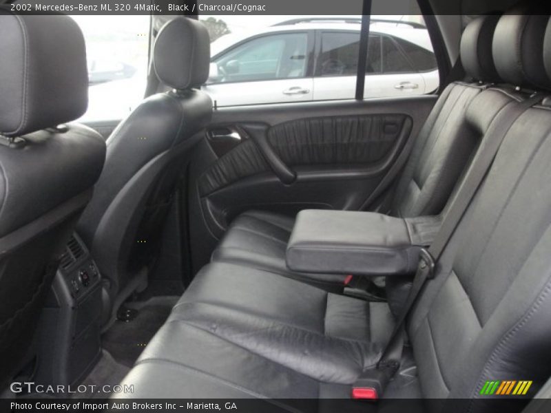 Black / Charcoal/Cognac 2002 Mercedes-Benz ML 320 4Matic