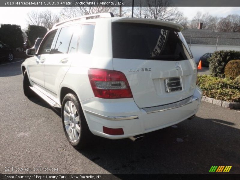 Arctic White / Almond/Black 2010 Mercedes-Benz GLK 350 4Matic
